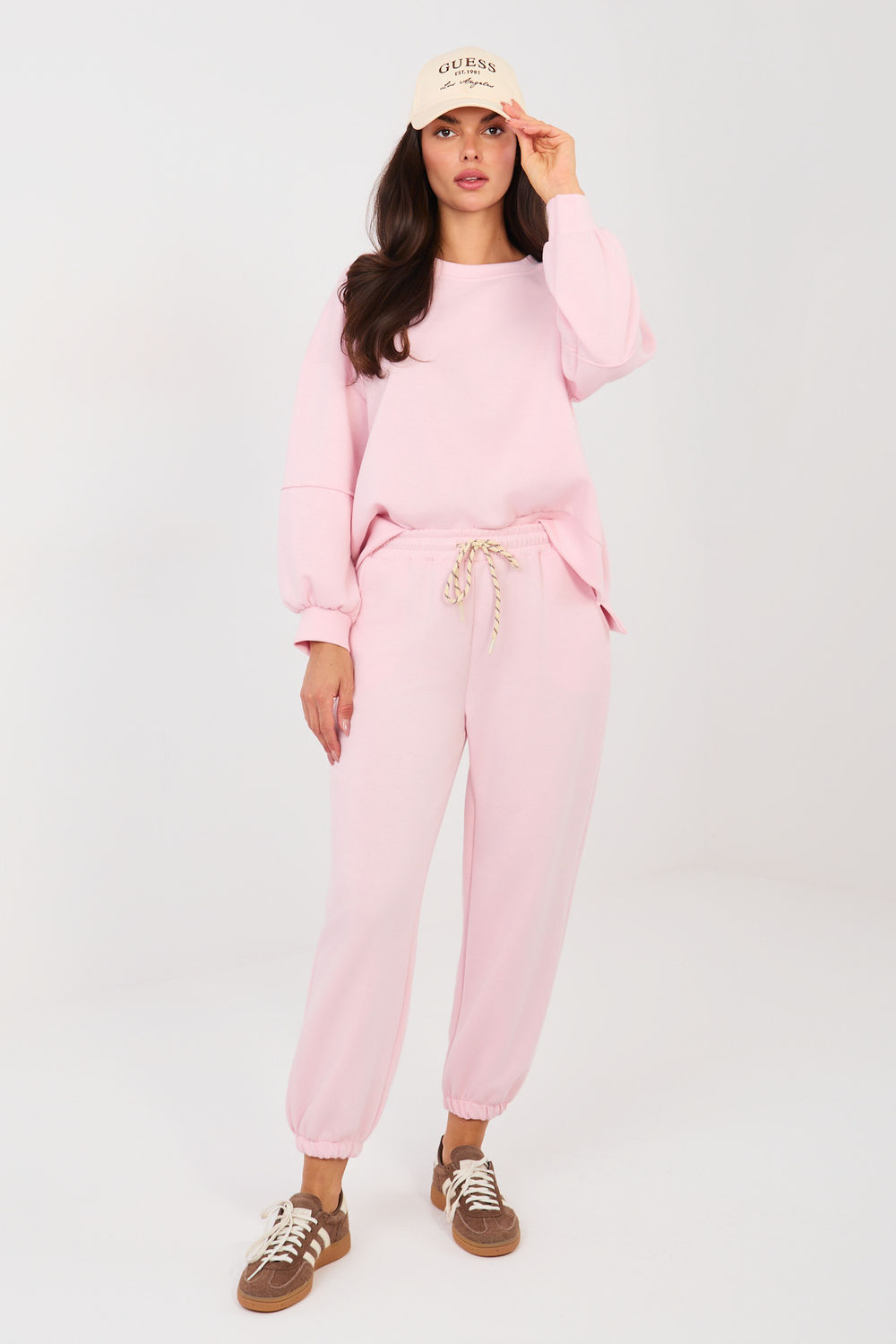 Spodnie Komplet Model IT-KMPL-9781.15 Light Pink - Italy Moda