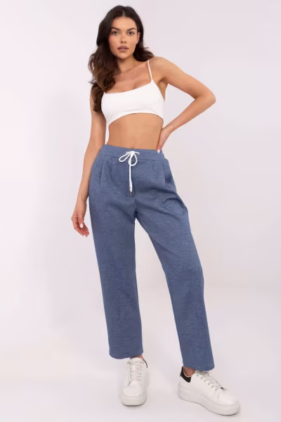 Spodnie Dresowe Model DHJ-SP-20523.66P Dark Blue - Italy Moda — zdjęcie 1
