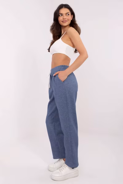 Spodnie Dresowe Model DHJ-SP-20523.66P Dark Blue - Italy Moda — zdjęcie 2