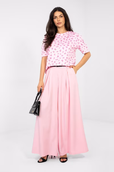 Bluzka Model MI-BZ-A2985.97 Light Pink - Italy Moda — zdjęcie 2