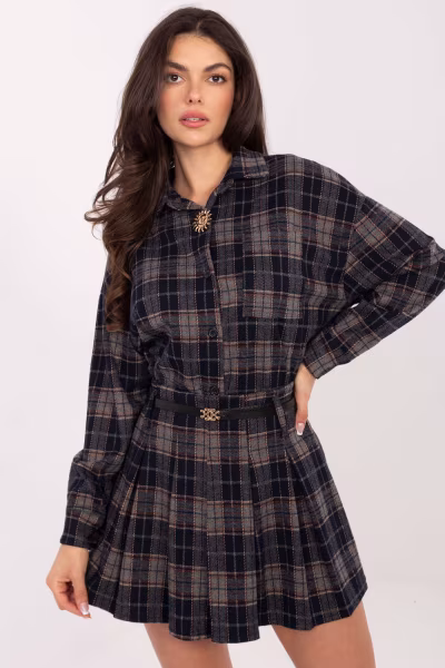 Spódnica Model IT-SD-GT560109.18P Navy - Italy Moda — zdjęcie 1