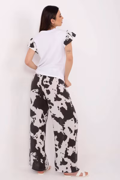 Spodnie Komplet Model MI-KMPL-M58091.88 Black/White - Italy Moda — zdjęcie 3