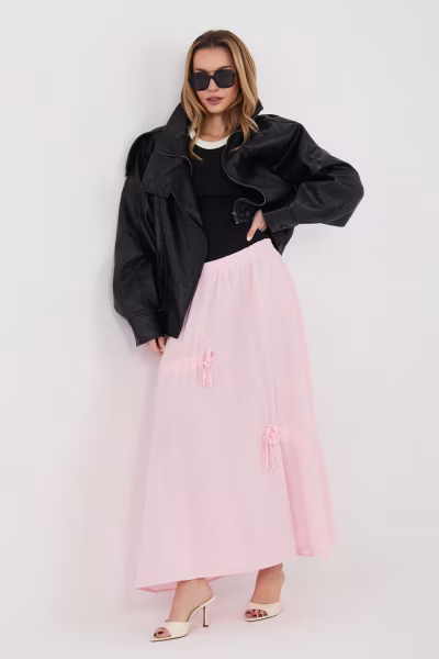 Spódnica Model IT-SD-3061.68 Light Pink - Italy Moda — zdjęcie 2
