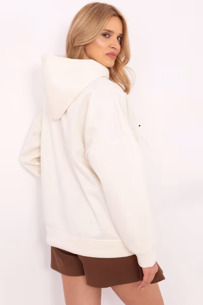 Bluza Damska Model DHJ-BL-A8695.65P Light Beige - Italy Moda — zdjęcie 3