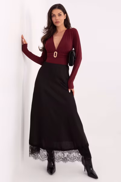 Body Model IT-BO-21811.45 Bordo - Italy Moda — zdjęcie 2