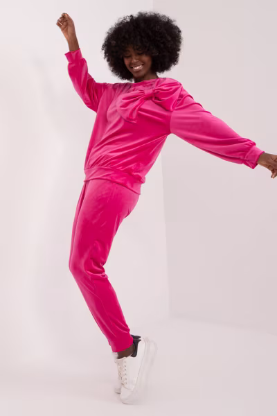 Spodnie Komplet Model DHJ-KMPL-8831.14X Fuksja - Italy Moda — zdjęcie 2