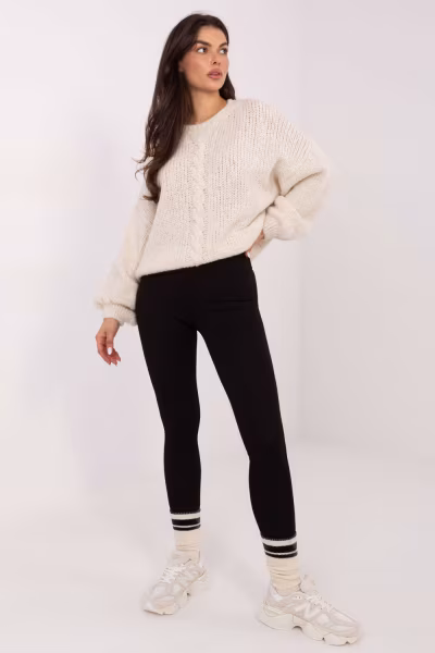 Sweter Damski Model MI-SW-1610.18 Light Beige - Italy Moda — zdjęcie 2