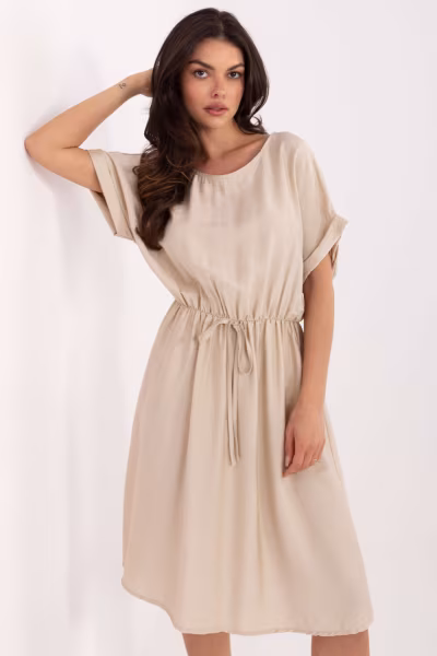Sukienka Model MI-SK-A63751.67 Beige - Italy Moda — zdjęcie 1