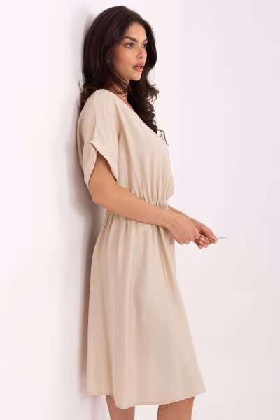 Sukienka Model MI-SK-A63751.67 Beige - Italy Moda — zdjęcie 2
