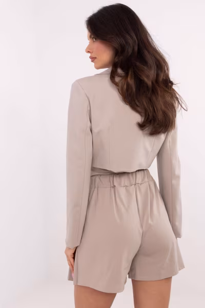 Spodnie Spódnicospodnie Model MI-SD-G60501.66P Dark Beige - Italy Moda — zdjęcie 3