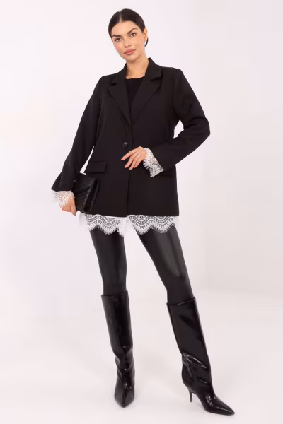 Marynarka Model IT-MA-FL9916.02P Black - Italy Moda — zdjęcie 1