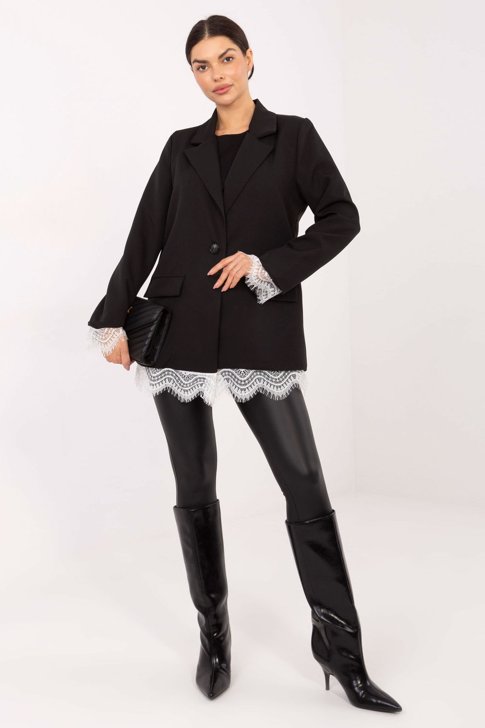 Marynarka Model IT-MA-FL9916.02P Black - Italy Moda