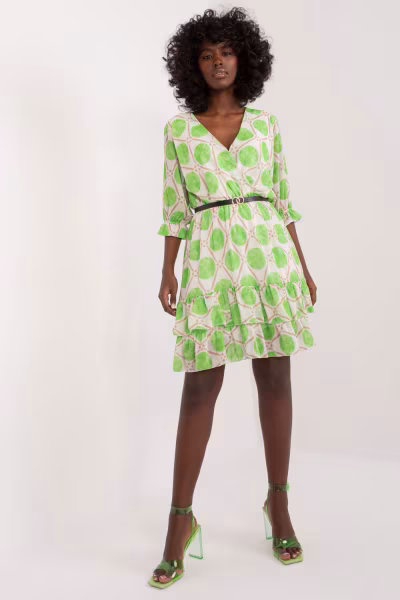 Sukienka Model DHJ-SK-17370.83 Light Green - Italy Moda — zdjęcie 2