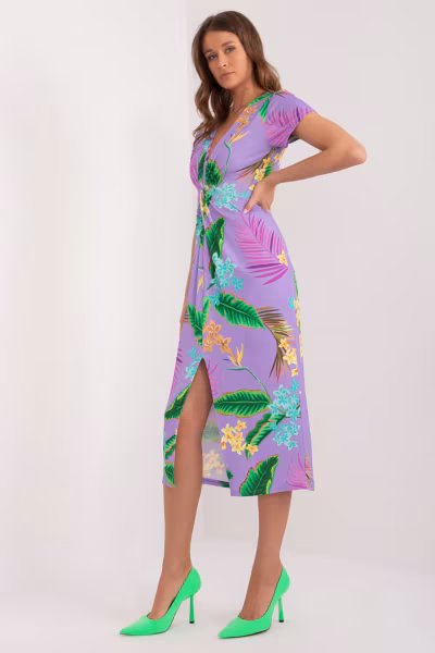 Sukienka Model DHJ-SK-17302K-1.69 Violet - Italy Moda — zdjęcie 2