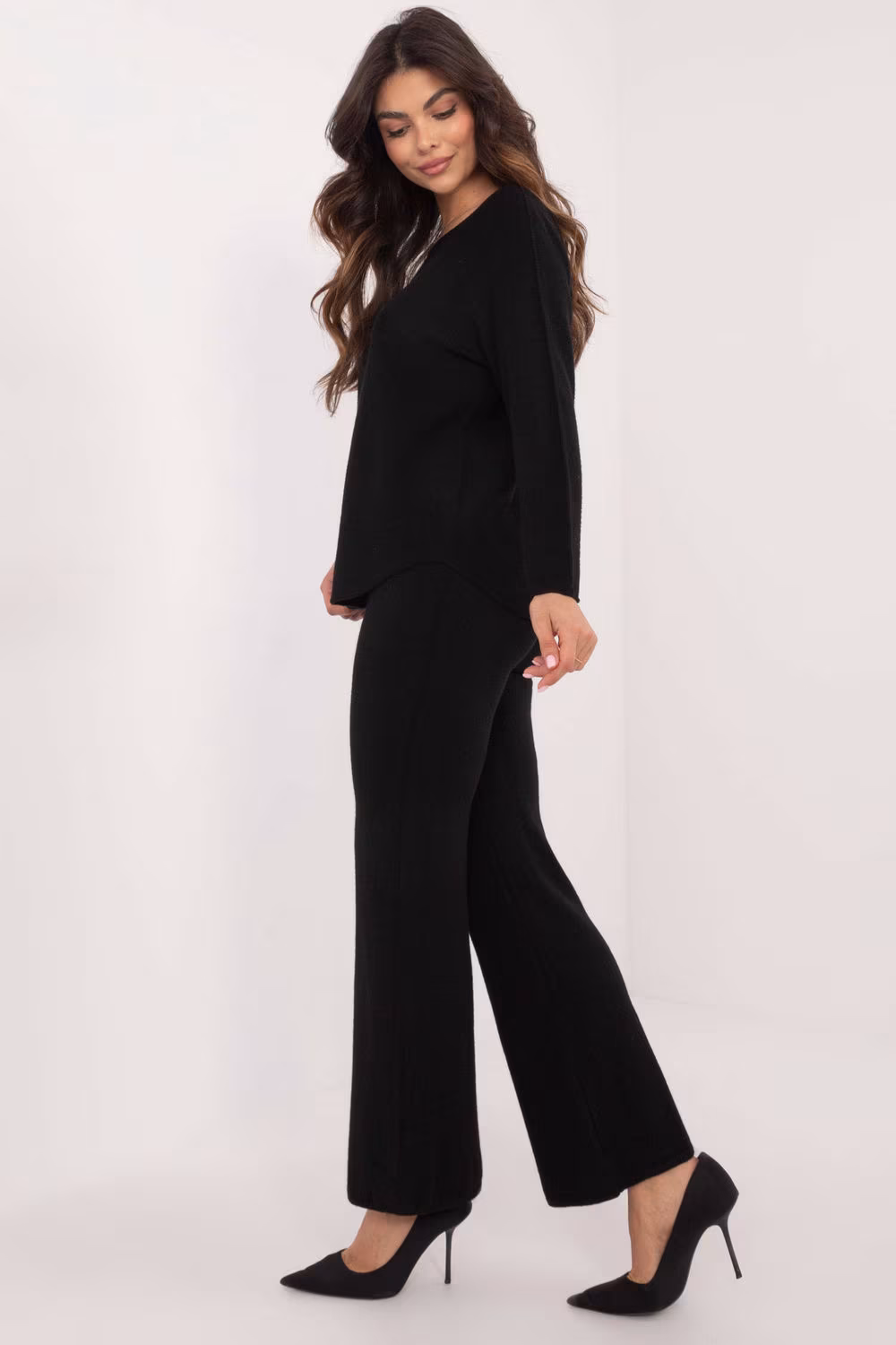 Spodnie Komplet Model IT-KMPL-2219.51 Black - Italy Moda