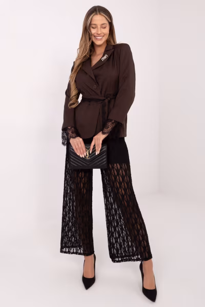Marynarka Model MI-MA-A2895.54 Dark Brown - Italy Moda — zdjęcie 2