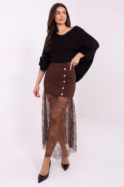Sweter Damski Model IT-SW-7703.70 Black - Italy Moda — zdjęcie 2