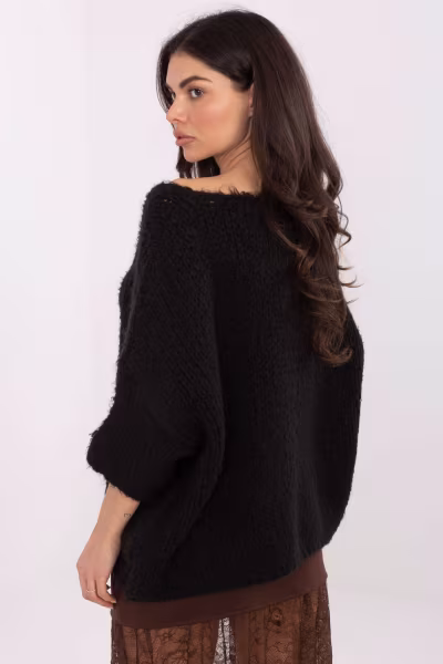Sweter Damski Model IT-SW-7703.70 Black - Italy Moda — zdjęcie 3