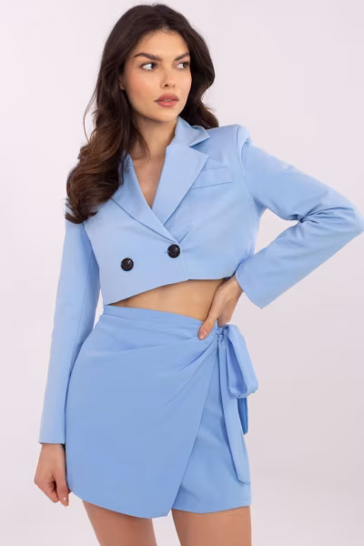 Spodnie Spódnicospodnie Model MI-SD-121388.39 Light Blue - Italy Moda — zdjęcie 3