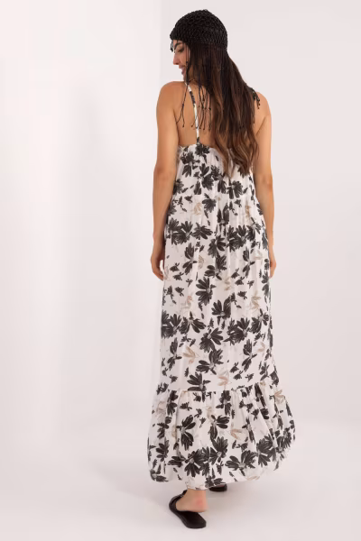 Sukienka Model DHJ-SK-7772.25 White/Black - Italy Moda — zdjęcie 3