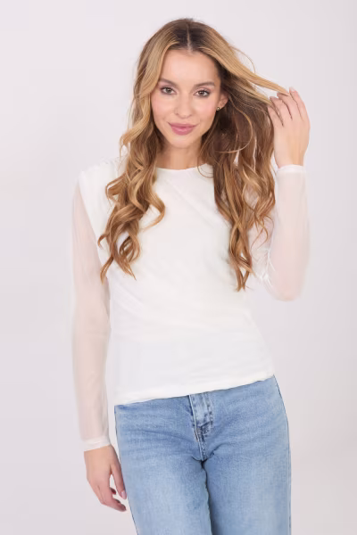 Bluzka Model IT-BZ-21915.58 White - Italy Moda — zdjęcie 1