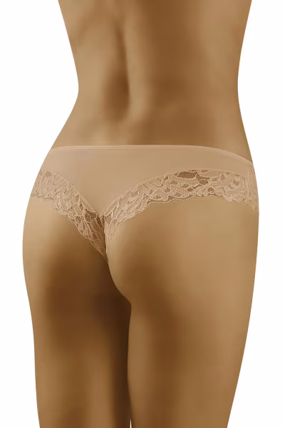 Stringi Szorto-stringi Model Karioka Beige - Wolbar — zdjęcie 2