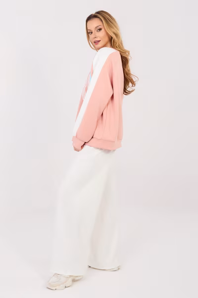 Spodnie Komplet Model MI-KMPL-82649.29 Brzoskwinia - Italy Moda — zdjęcie 2