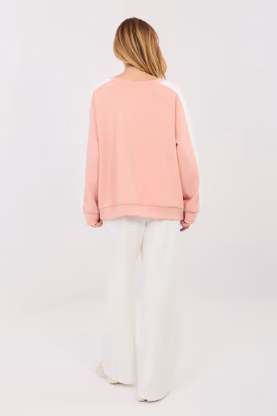 Spodnie Komplet Model MI-KMPL-82649.29 Brzoskwinia - Italy Moda — zdjęcie 3