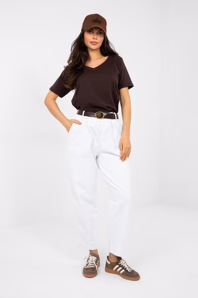 Spodnie Damskie Model IT-SP-FL9767-1.04 White - Italy Moda — zdjęcie 1