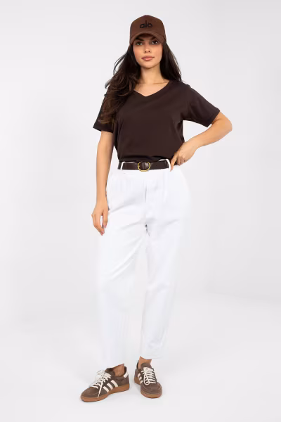 Spodnie Damskie Model IT-SP-FL9767-1.04 White - Italy Moda — zdjęcie 2