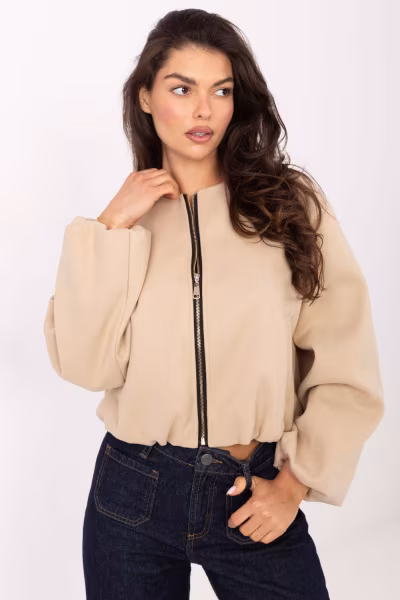 Kurtka Damska Model IT-KR-A8612.46 Beige - Italy Moda — zdjęcie 1
