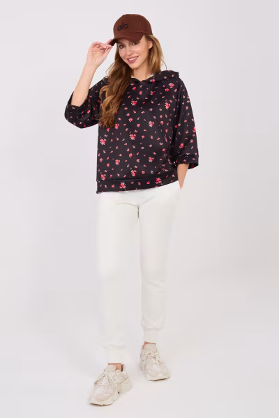 Bluza Damska Model IT-BZ-22278.74 Black - Italy Moda — zdjęcie 2
