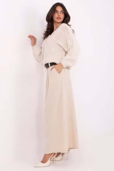 Spodnie Damskie Model IT-SP-19963.09P Light Beige - Italy Moda — zdjęcie 2