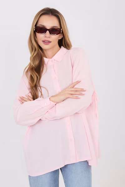 Koszula Damska Model IT-KS-3060.23 Light Pink - Italy Moda — zdjęcie 1