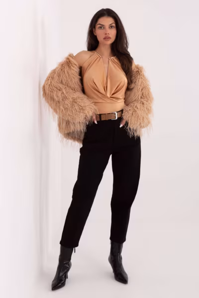Body Model IT-BO-21858.21P Camel - Italy Moda — zdjęcie 3