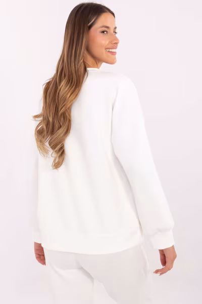 Bluza Damska Model DHJ-BL-20322.72 Ecru - Italy Moda — zdjęcie 3
