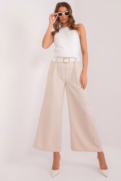 Spodnie Damskie Model DHJ-SP-5583.88 Light Beige - Italy Moda — zdjęcie 1