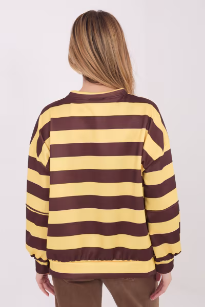 Bluza Damska Model IT-BL-9780.26 Brown - Italy Moda — zdjęcie 3