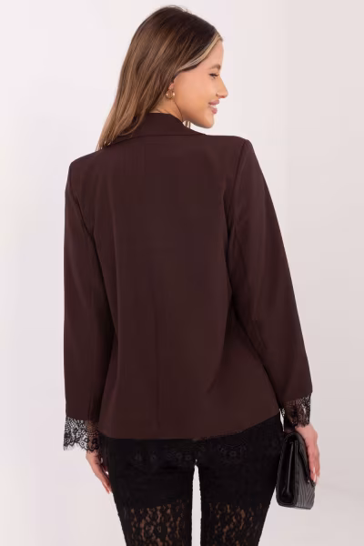 Marynarka Model MI-MA-A5288.68 Brown - Italy Moda — zdjęcie 3