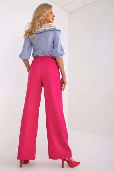 Spodnie Damskie Model DHJ-SP-15679-1.30X Dark Pink - Italy Moda — zdjęcie 3