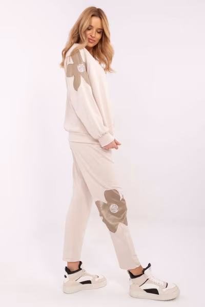 Spodnie Komplet Model MI-KMPL-M6122.60 Beige - Italy Moda — zdjęcie 1