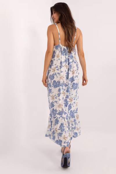 Sukienka Model DHJ-SK-7772.25 White/Blue - Italy Moda — zdjęcie 3