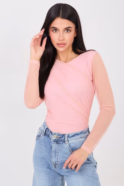 Body Model IT-BO-21601-1.89 Light Pink - Italy Moda — zdjęcie 1