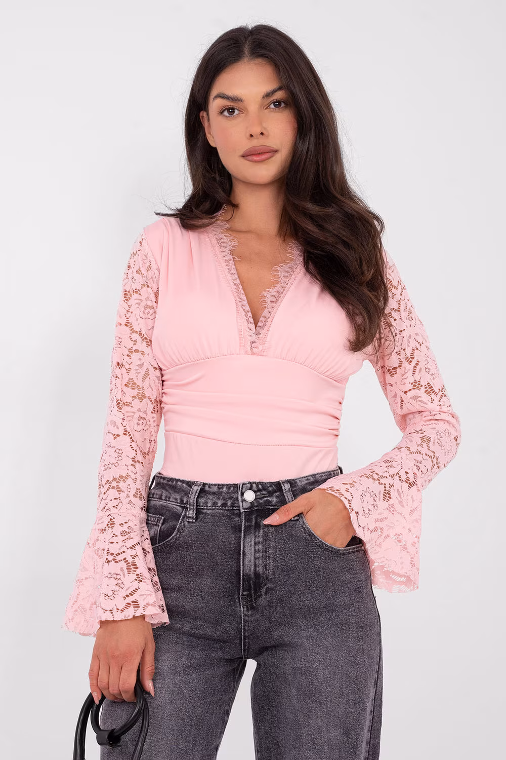 Body Model IT-BO-22160.01 Light Pink - Italy Moda