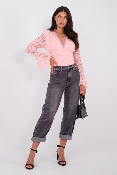 Body Model IT-BO-22160.01 Light Pink - Italy Moda — zdjęcie 2