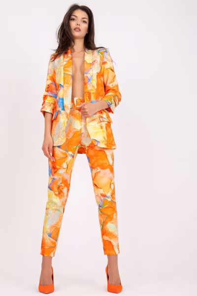Marynarka Model DHJ-MA-7684A-1.22X Orange - Italy Moda — zdjęcie 1