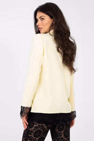 Marynarka Model MI-MA-A5288.68 Light Yellow - Italy Moda — zdjęcie 3