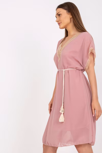 Sukienka Model DHJ-SK-1508.12 Light Pink - Italy Moda — zdjęcie 3