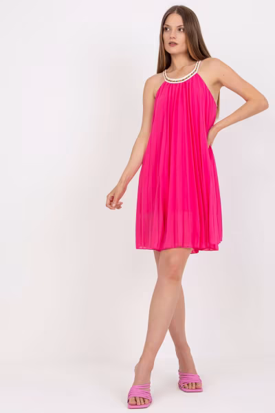 Sukienka Model DHJ-SK-0010.35 Fuksja - Italy Moda — zdjęcie 1