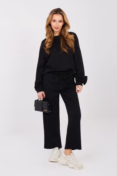 Spodnie Komplet Model IT-KMPL-10015.33 Black - Italy Moda — zdjęcie 3